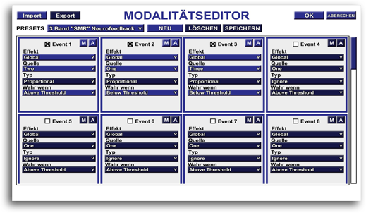 Modality Editor