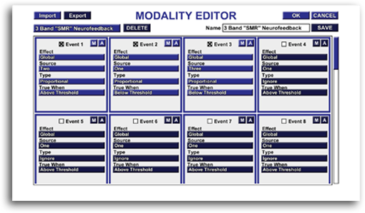 Modality Editor